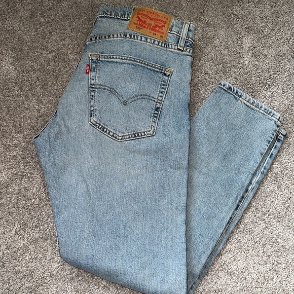 Men’s Levi’s 512 jeans, size 34x30, ripped style - Picture 2 of 3